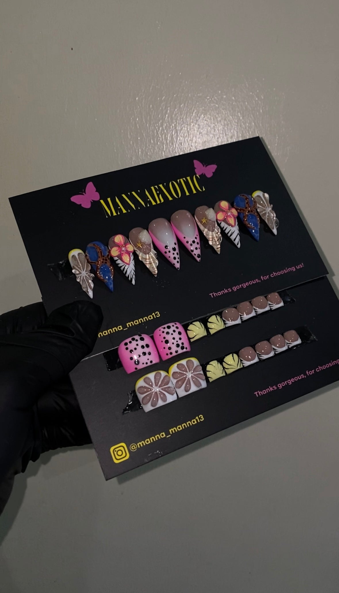 Custom nails & toes only!