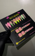 Tropical nail and toe set