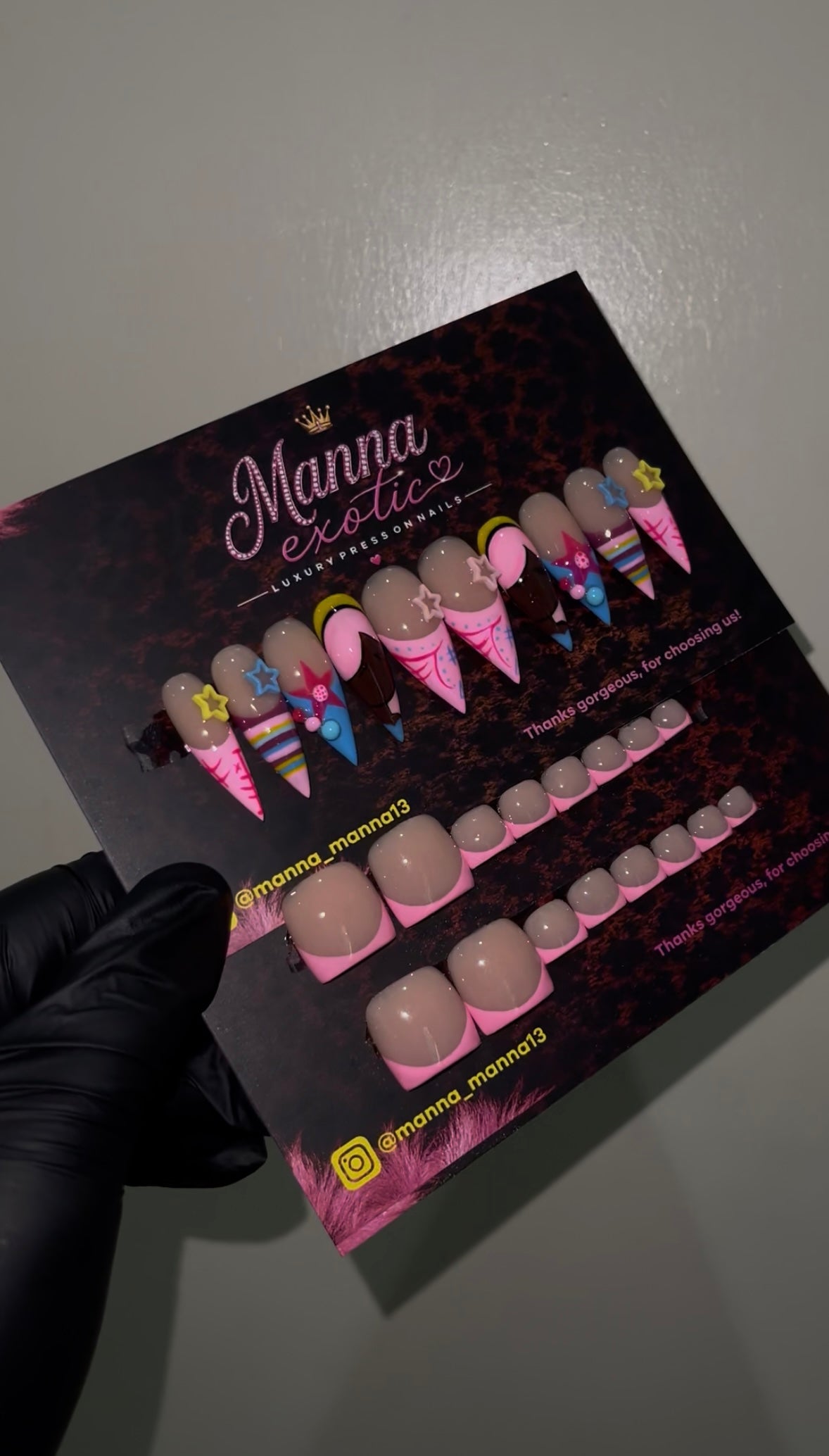 Tokyo Nail and toe set